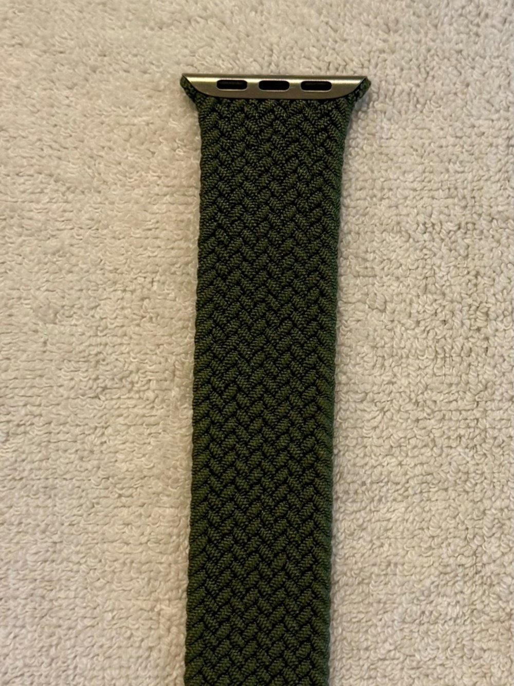 Apple Watch Braided Solo Loop Band - Inverness Green - 44mm - Size 10